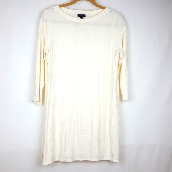 J. Jill Tops Jjill Womens Tunic Top Cream Lagenlook Wearever